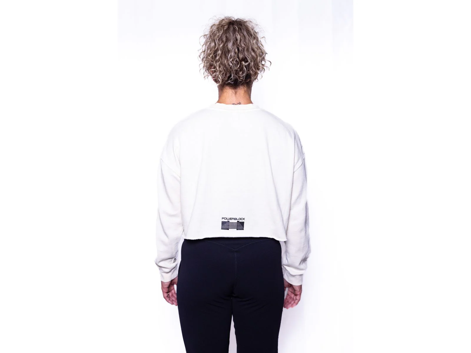 Women's Crop Crewneck Sweatshirt - Image 3