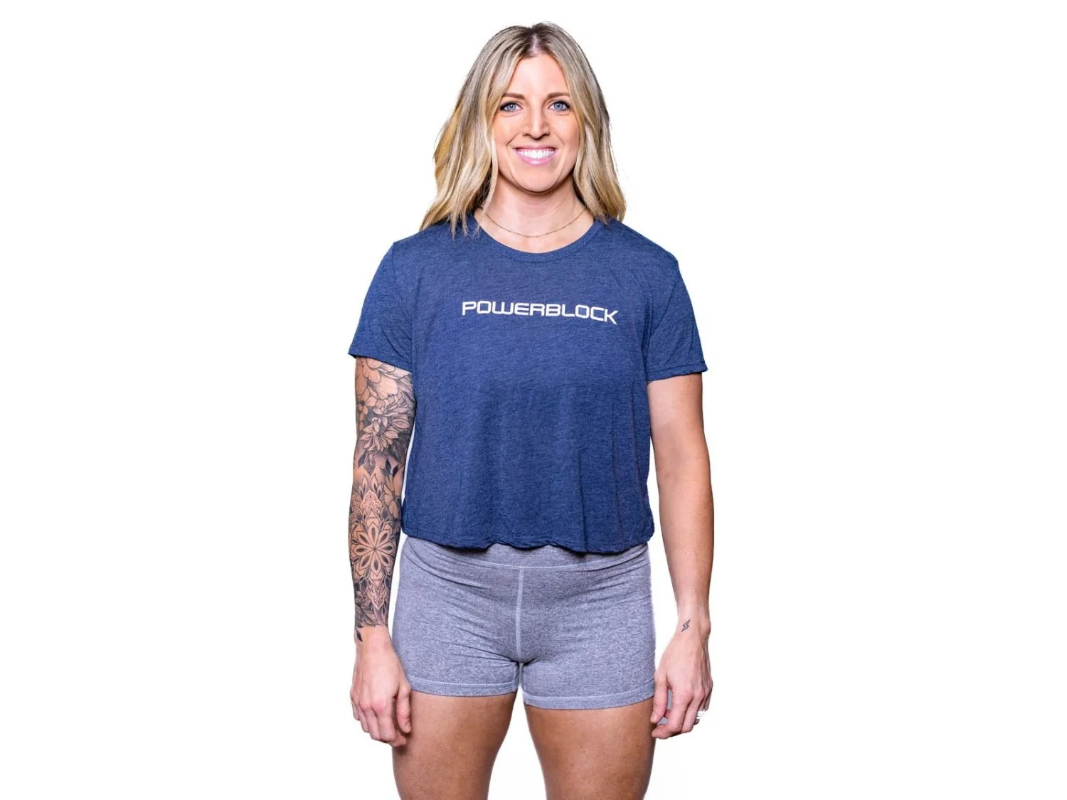 Women's Flowy Crop Tee - Image 3
